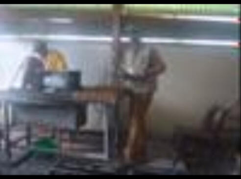 Supervision of Core cutting and MD with the Investor &amp; Management (Chairman and VP – Tri-Star Gold Corp) Ghana - 1997