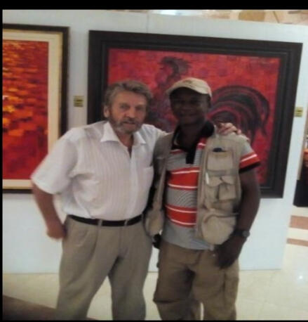 MD with Canadian’s partner (Mr. Eric) Gold processing extraction project in Niger State